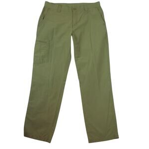 Columbia Twisted Cliff‎ Ripstop Pants Khaki Tan Hiking Outdoor Mens 34x30